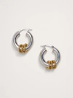 Rings Mini Hoop Earrings by Aureus + Argent