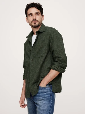 Relaxed Flannel Overshirt