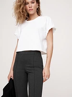 Crop Flare Everywhere Ponte Pant