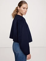 Double-Faced Cropped Jacket
