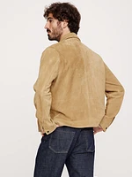 Suede Trucker Jacket