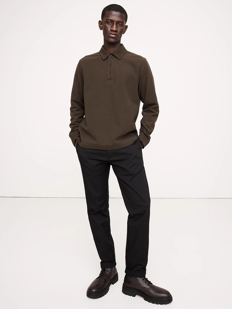 Double-Knit Polo Shirt