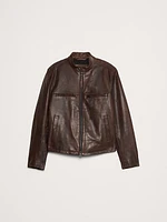 Leather Biker Jacket