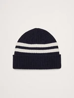 Reversible Merino-Blend Beanie