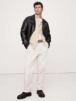 Relaxed-Fit Flannel Overshirt