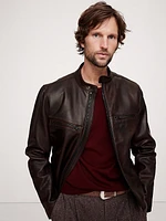 Leather Biker Jacket