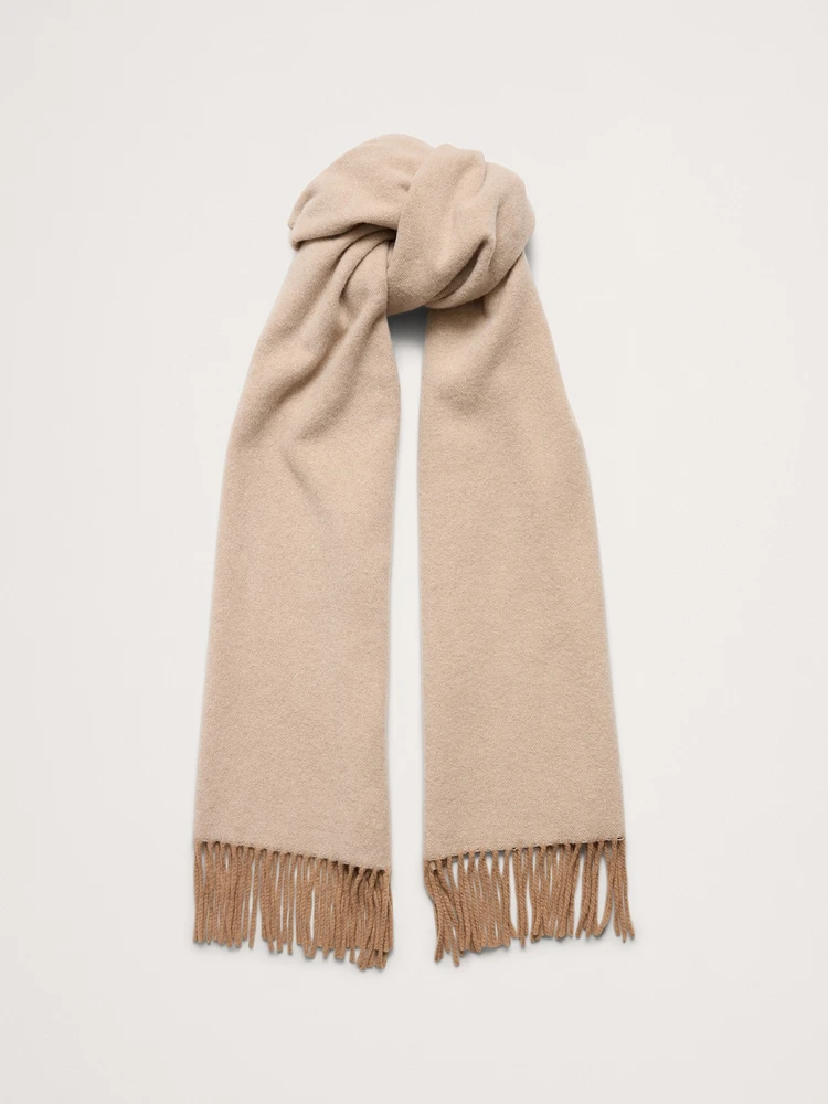 Italian Wool-Cashmere Scarf