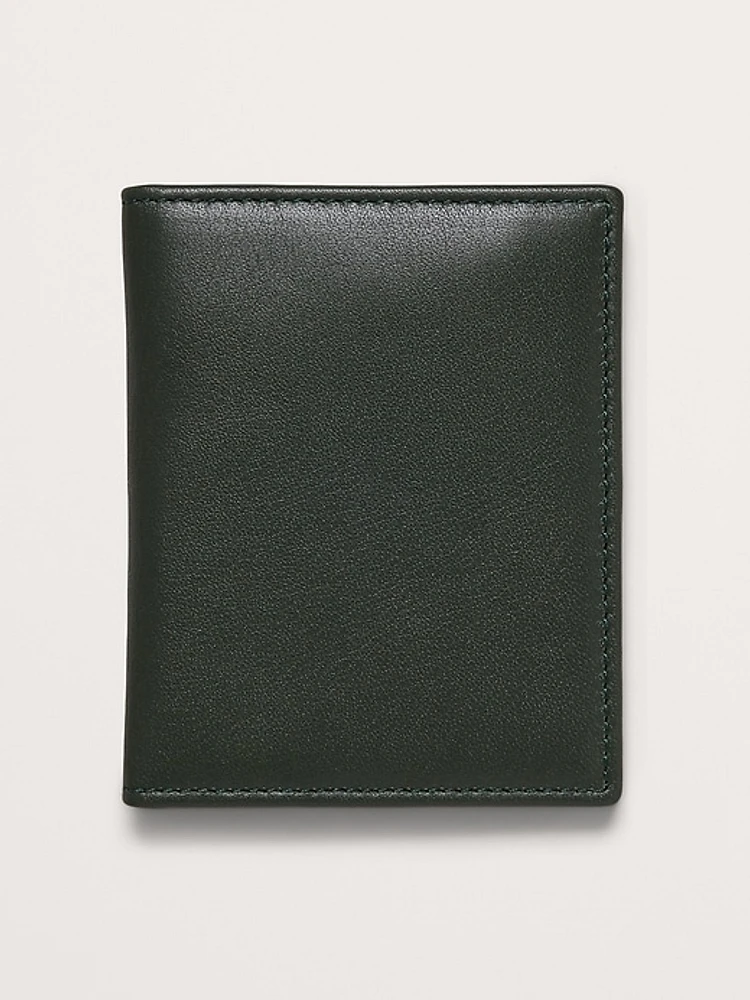 Leather Bi-Fold Card Case