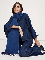 Italian Wool-Cashmere Scarf