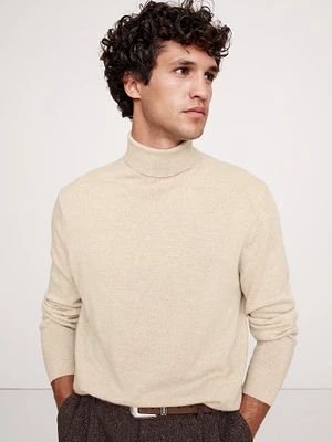 Italian Merino Turtleneck Sweater