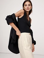 Linen Pull-On Pant