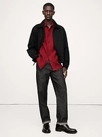 Slim-Fit Linen Shirt