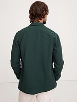 Standard-Fit Jacquard Resort Overshirt