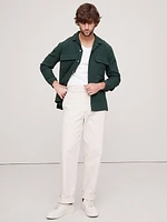 Standard-Fit Jacquard Resort Overshirt