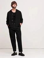 Standard-Fit Mesh Resort Shirt