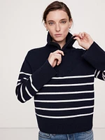 Cashmere Half-Zip Sweater