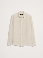 Slim-Fit Linen Shirt