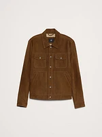 Suede Trucker Jacket