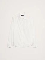 Standard-Fit Washed Cotton Poplin Shirt