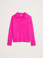 Cashmere Rugby Sweater Polo