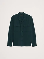 Standard-Fit Jacquard Resort Overshirt