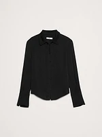 Hammered Satin Shirt