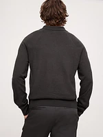 Cashmere-Silk Sweater Polo