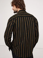 Relaxed-Fit Washed Cotton Poplin Shirt