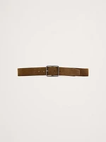 Rough-Out Leather Belt