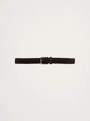 Braided Suede Belt