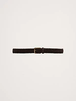 Braided Suede Belt