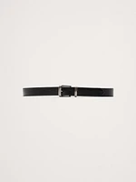 Metal Catch Leather Belt