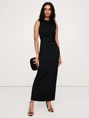 Lightweight Ponte Midi Dress