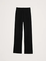 High-Rise Modern Straight Refined Pant