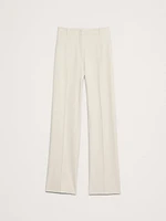 High-Rise Modern Straight Refined Pant