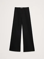 Wide-Leg Everywhere Ponte Cropped Pant