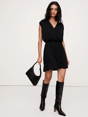 Jersey Knit Mini Dress