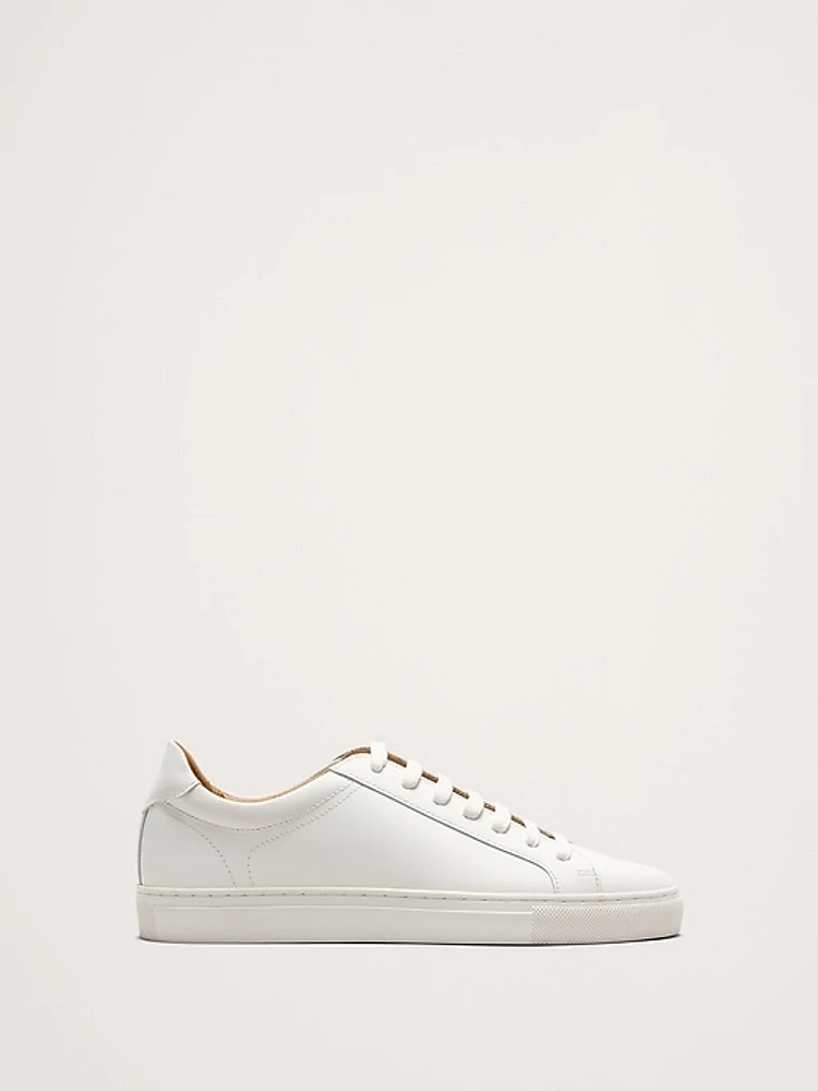 Nickola Pebbled Leather Sneaker