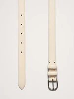 Slim Leather Belt