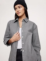 Tailored Denim Overshirt