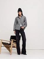 Tailored Denim Overshirt