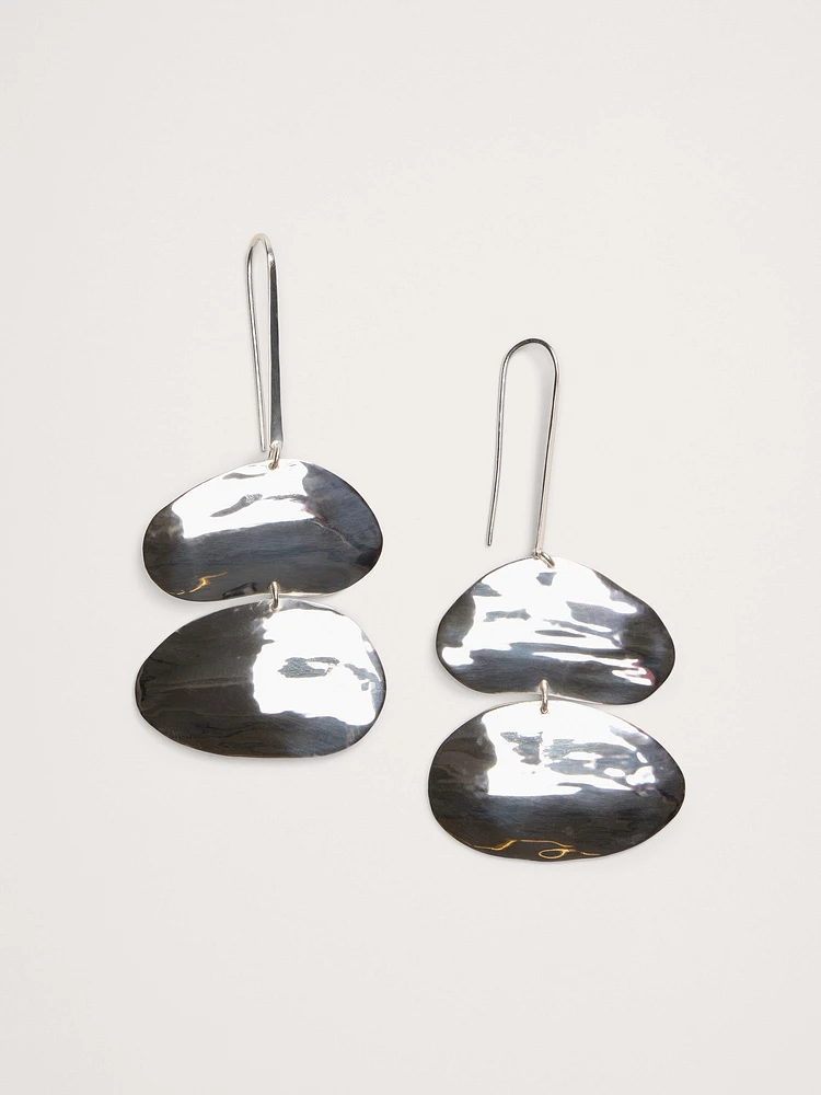 Elliptical Earrings by Aureus + Argent