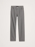 Mid-Rise Straight Ankle Jean