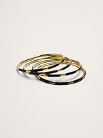 Brass Bangles Set of 4 by Aureus + Argent