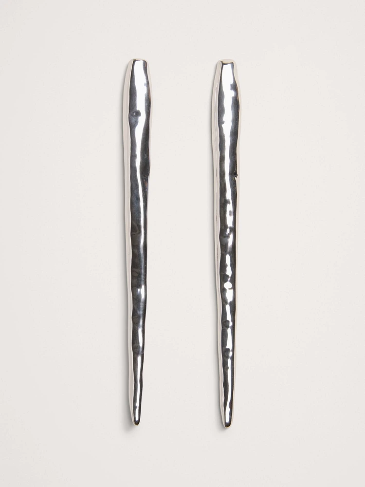 Dagger Earrings by Aureus + Argent