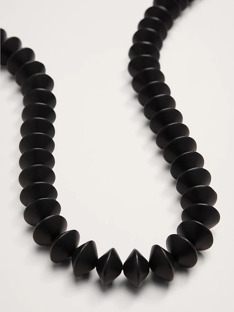 Bicone Bead Necklace by Aureus + Argent