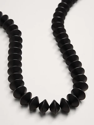 Bicone Bead Necklace by Aureus + Argent