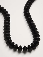 Bicone Bead Necklace by Aureus + Argent