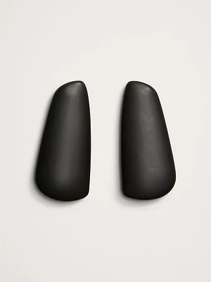 Shapes Long Tab Earrings by Aureus + Argent