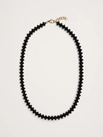 Bicone Bead Necklace by Aureus + Argent